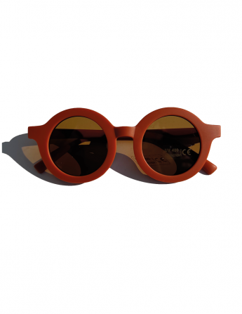 lunettes de soleil protection UV 400 terracota